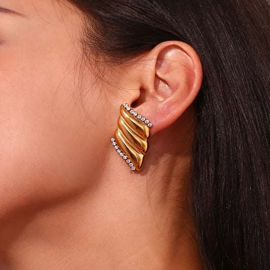 Angel Wing Earrings - Tarnish Free